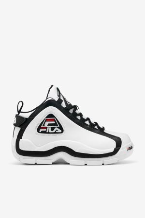 FILA Grant Hill 2 Sneakers White / Black / Red,Mens Shoes | CA.SOKHBZ159